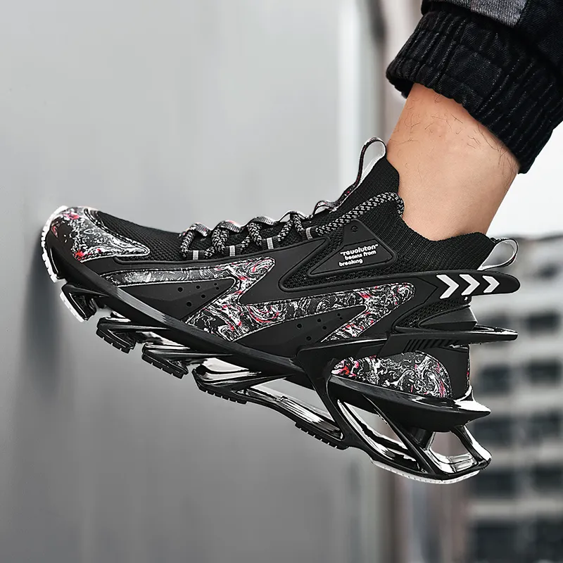 PNKE Cushioning Anti-Slip Wear-Resistant Breathable Height Increasing High-Top Casual Shoes Men's-14