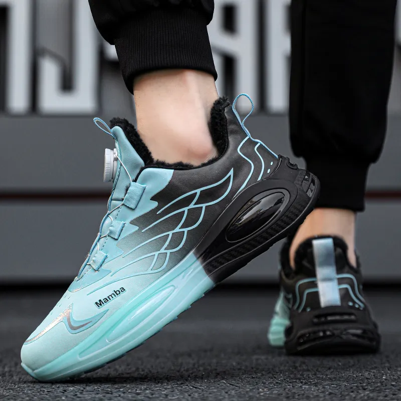 PNKE Anti Slip And Wear Resistant Warm Low Top Casual Shoes Men's-35