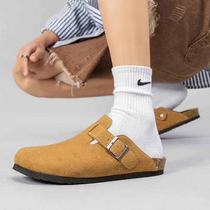 PNKE Rubber Sole Slip Resistant Wrap toe Slippers Unisex-3
