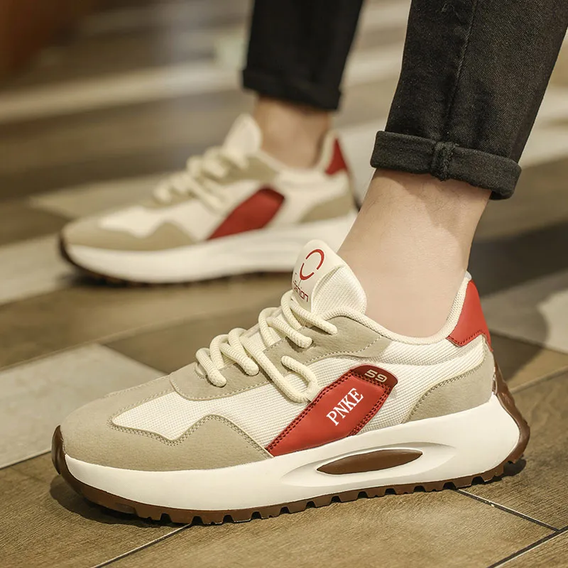 PNKE Anti-Slip And Wear-Resistant Breathable Low-Top Casual Shoes Men's-19