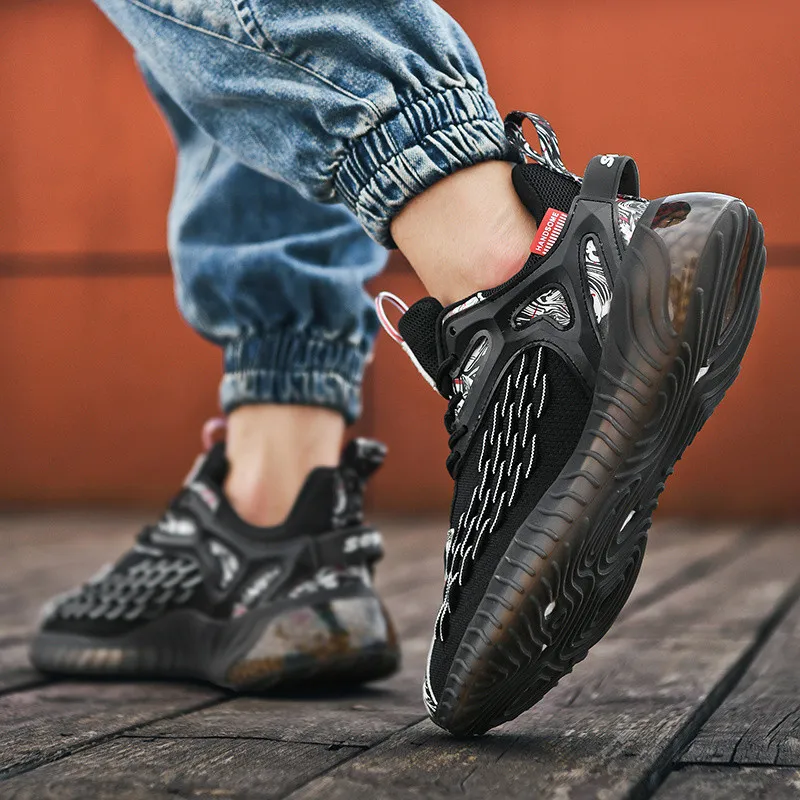 PNKE Anti-Slip And Wear-Resistant Height Increasing Warm Casual Shoes Men's-41