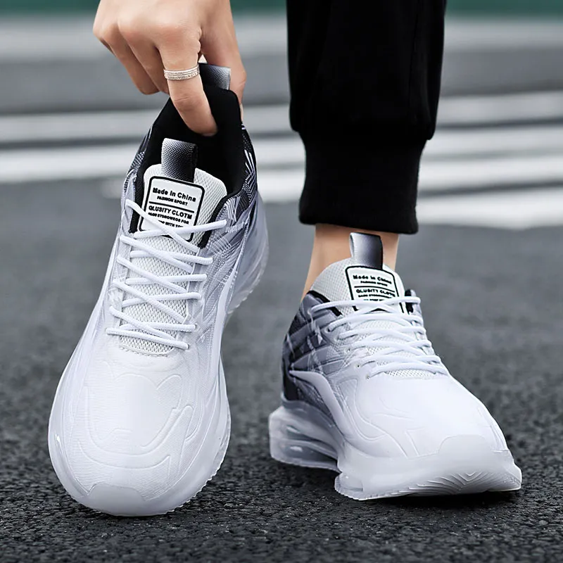 PNKE Anti-Slip Wear-Resistant Breathable Height Increasing Low-Top Casual Shoes Unisex-12