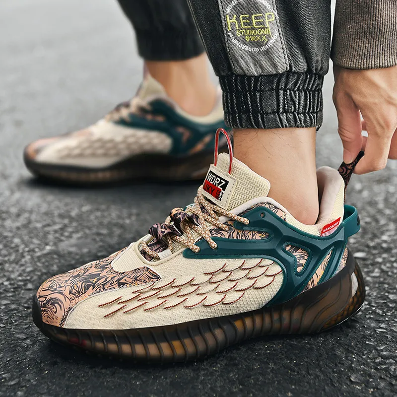 PNKE Anti-Slip And Wear-Resistant Height Increasing Warm Casual Shoes Men's-33