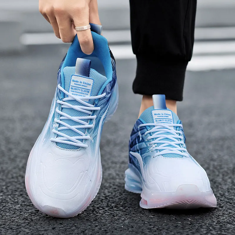 PNKE Anti-Slip Wear-Resistant Breathable Height Increasing Low-Top Casual Shoes Unisex-5