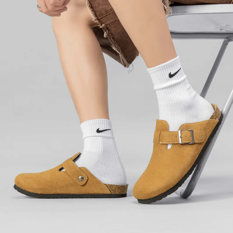 PNKE Rubber Sole Slip Resistant Wrap toe Slippers Unisex-7