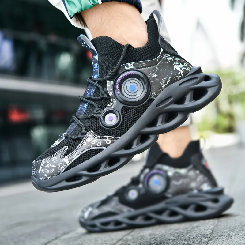PNKE Anti-Slip And Wear-Resistant Breathable Low-Top Chunky Sneakers Men's-6