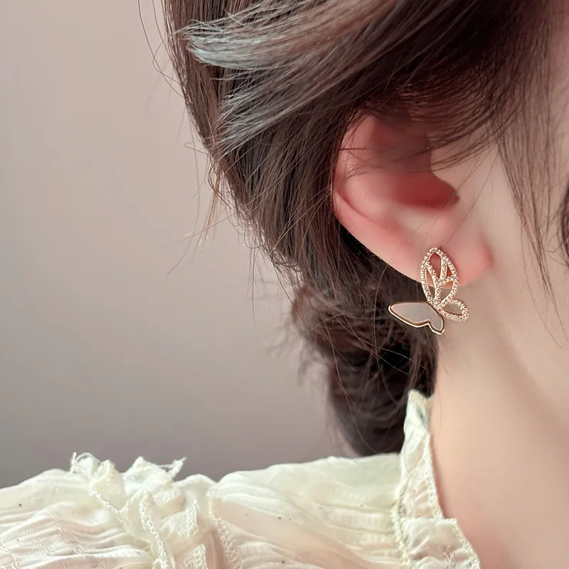 WAW Gold Plated Copper Earrings Women's-3