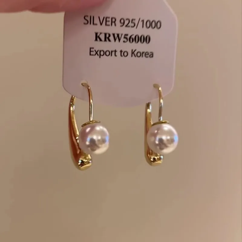 WAW Gold Plated Copper Earrings Women's-2