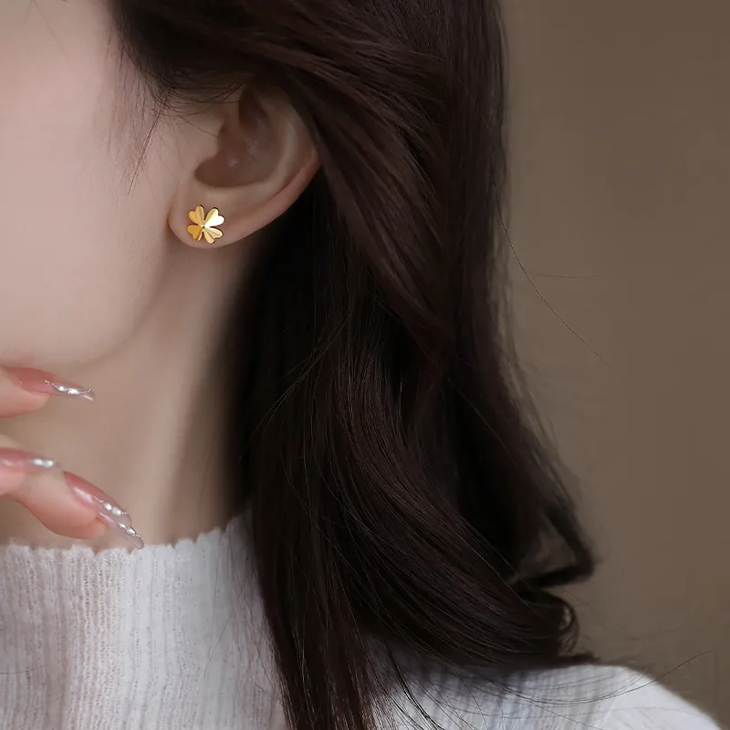 WAW Gold Plated Copper Earrings Women's-12