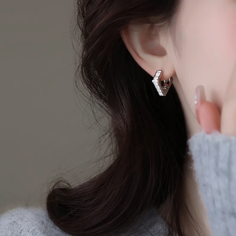WAW Gold Plated Copper Earrings Women's-4