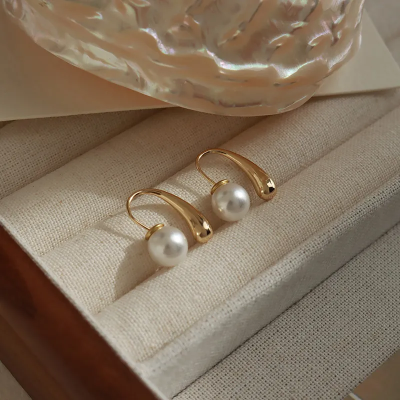 WAW Gold Plated Copper Earrings Women's-5
