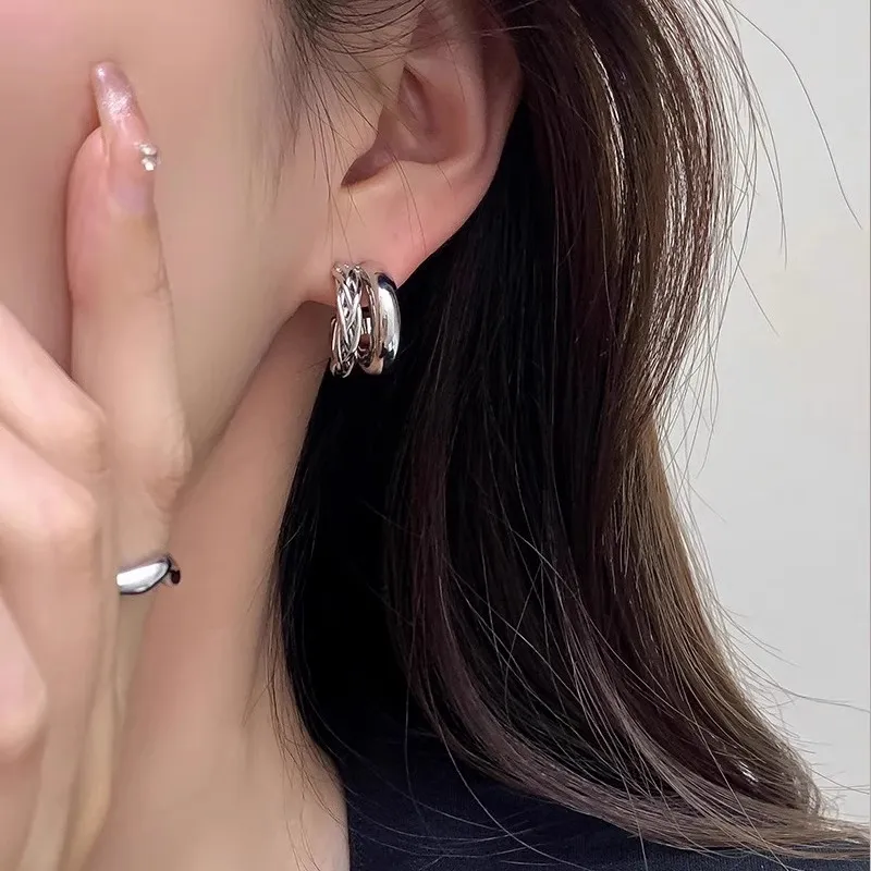 WAW Gold Plated Copper Earrings Women's-7
