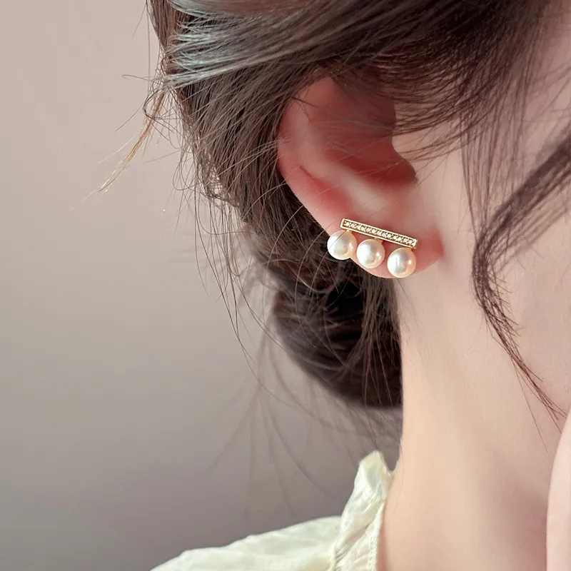 WAW Gold Plated Copper Earrings Women's-5