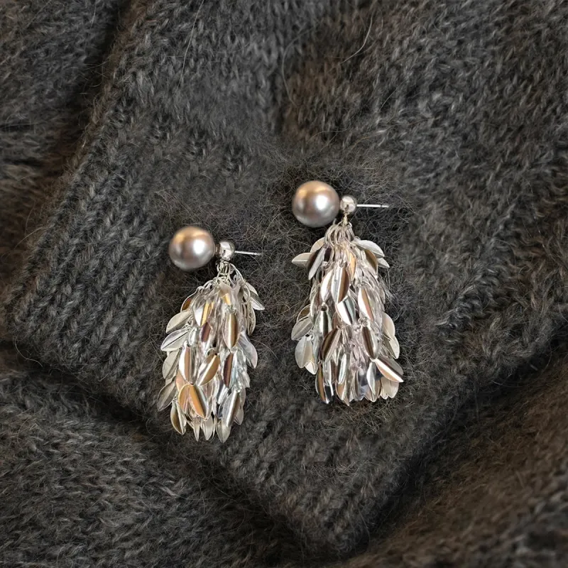 WAW Gold Plated Copper Earrings Women's-1