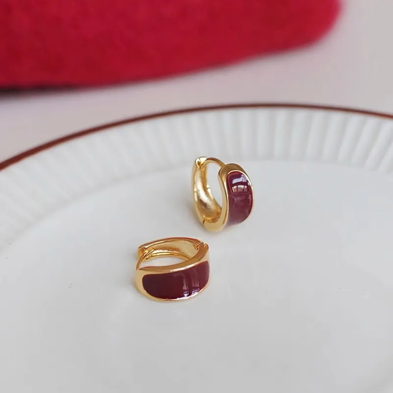 WAW Gold Plated Copper Earrings Women's-1
