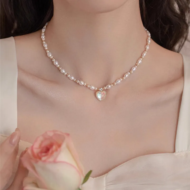 WAW Gold Plated Copper Necklaces Women's-3