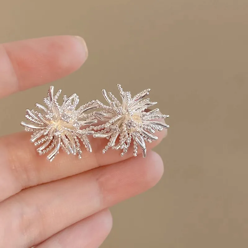 WAW Gold Plated Copper Zircon Earrings Women's-2