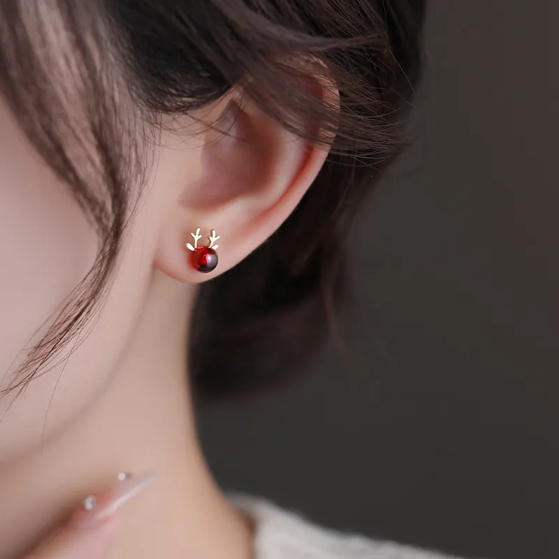 WAW Gold Plated Copper Earrings Women's-4