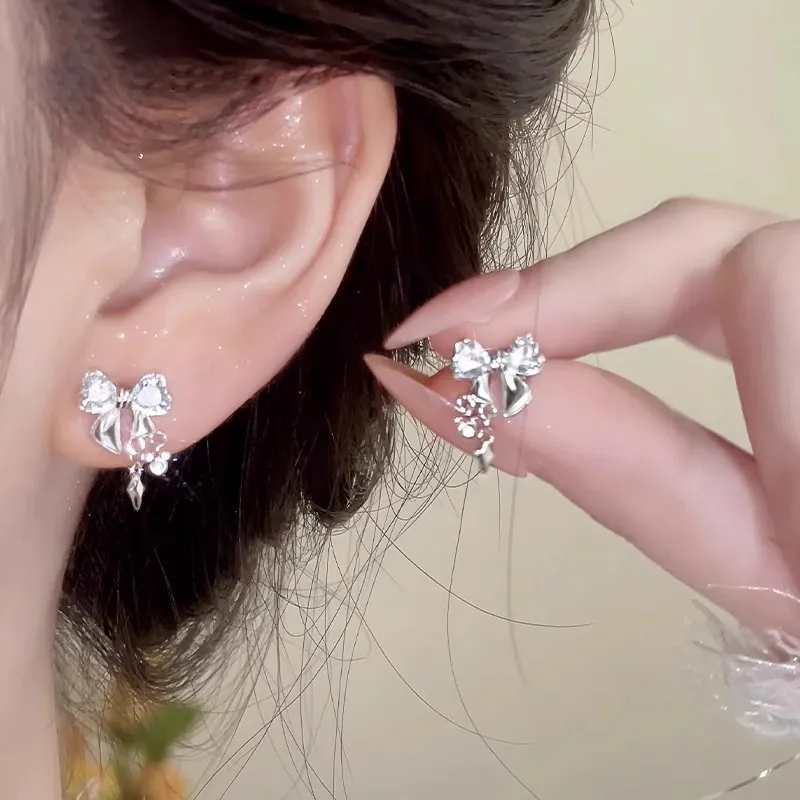 WAW 999 Fine Silver Stud Earrings Women's-1
