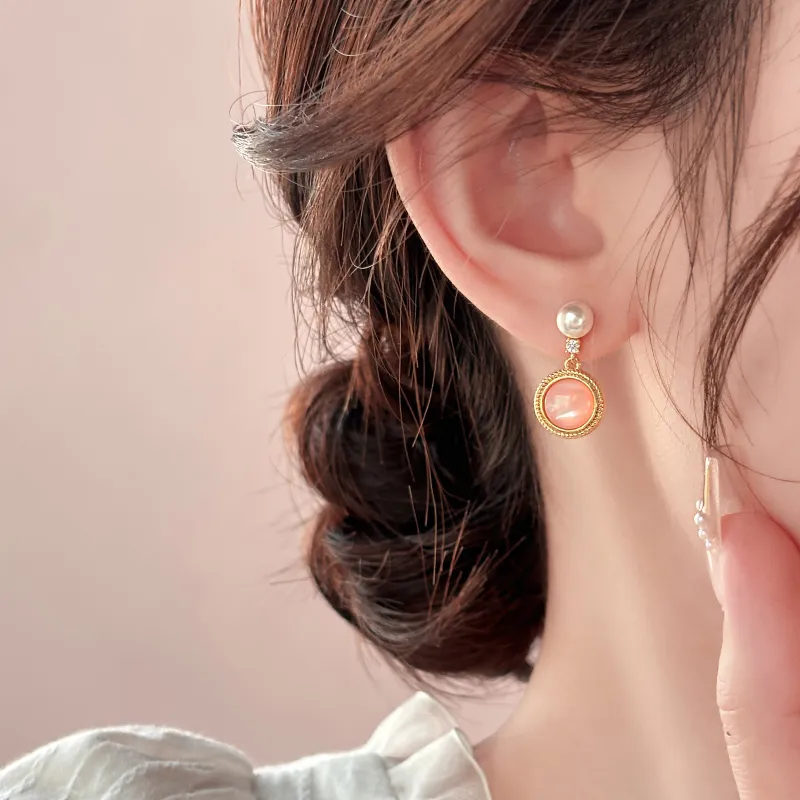 WAW Gold Plated Copper Earrings Women's-3
