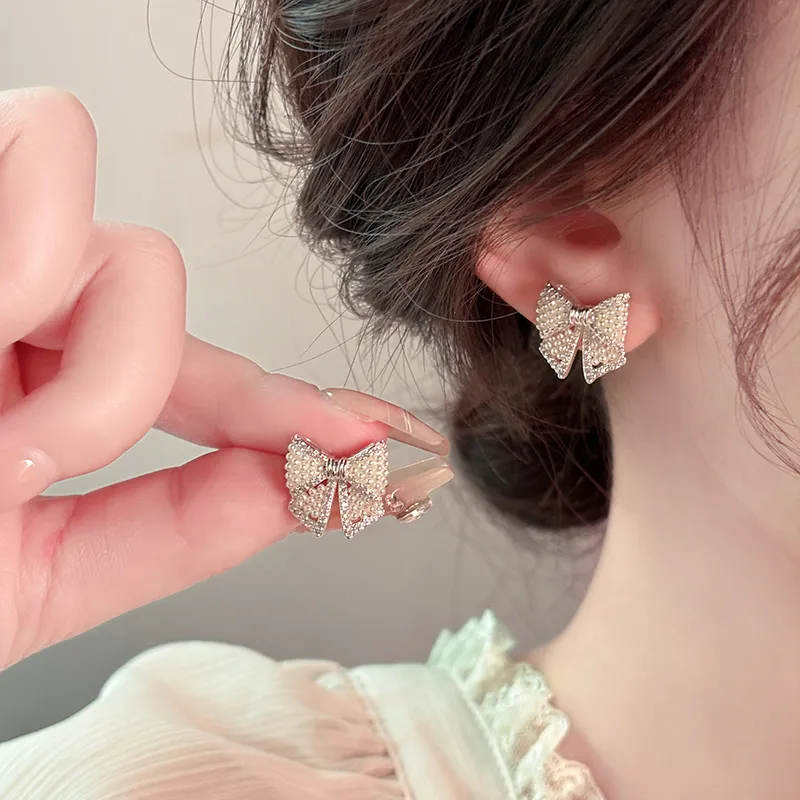WAW Gold Plated Copper Earrings Women's-4