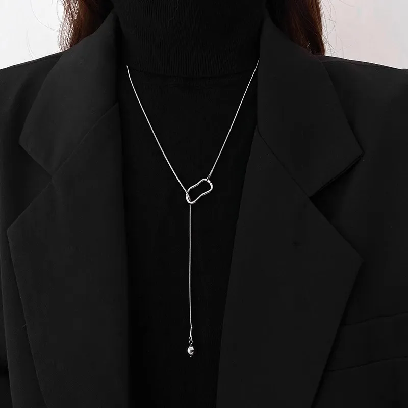 WAW Gold Plated Copper Necklaces Women's-3