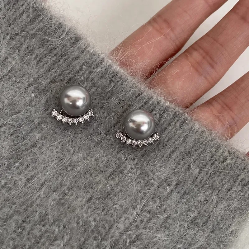 WAW Gold Plated Copper Faux Pearl Clip On Earrings Women's-6