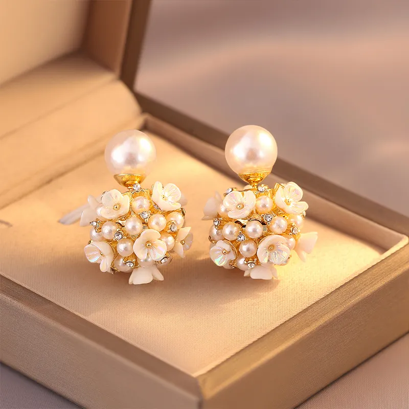 WAW Gold Plated Copper Earrings Women's-2