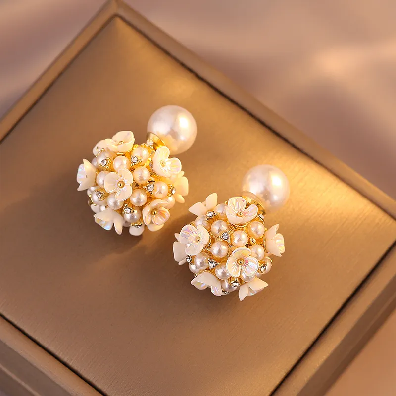 WAW Gold Plated Copper Earrings Women's-3