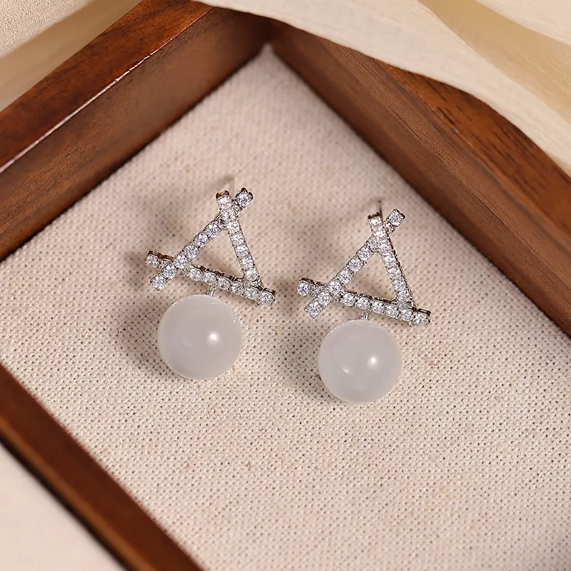 WAW Gold Plated Copper Earrings Women's-12