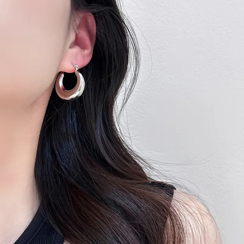WAW Gold Plated Copper Earrings Women's-9