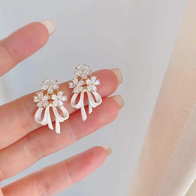 WAW Gold Plated Copper Earrings Women's-3