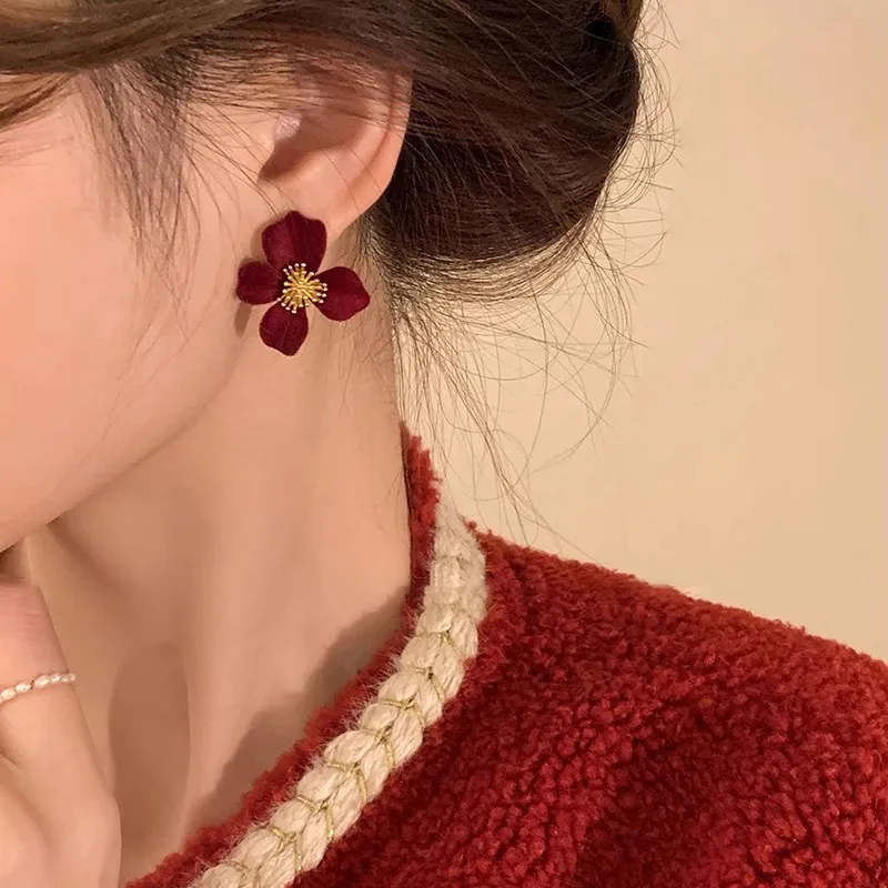 WAW Gold Plated Copper Earrings Women's-7