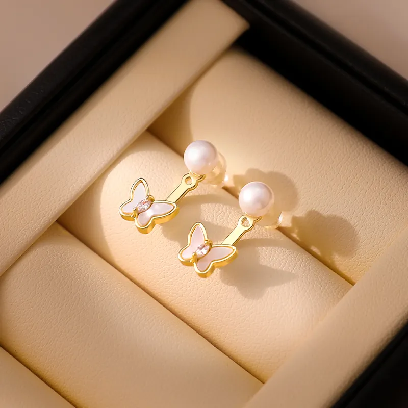 WAW Gold Plated Copper Earrings Women's-6
