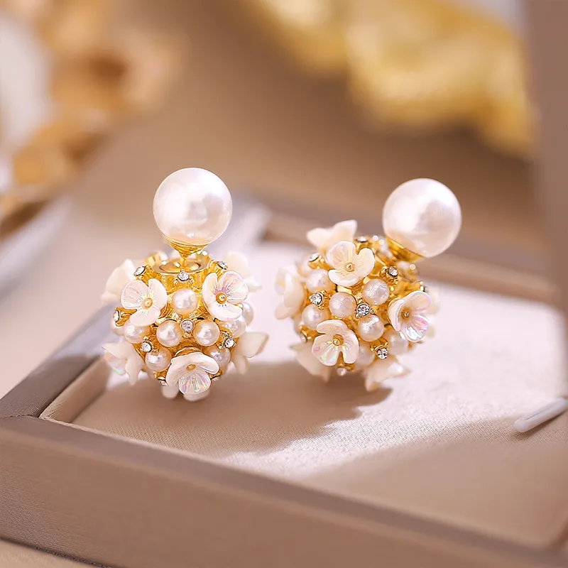 WAW Gold Plated Copper Earrings Women's-6