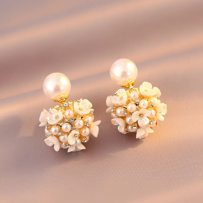 WAW Gold Plated Copper Earrings Women's-4