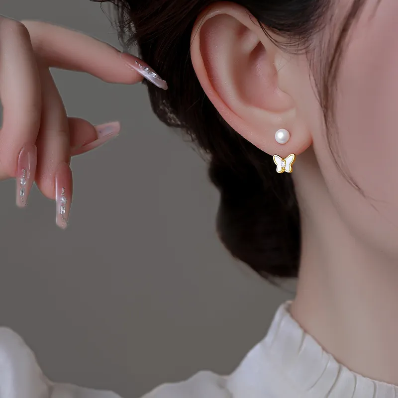 WAW Gold Plated Copper Earrings Women's-3