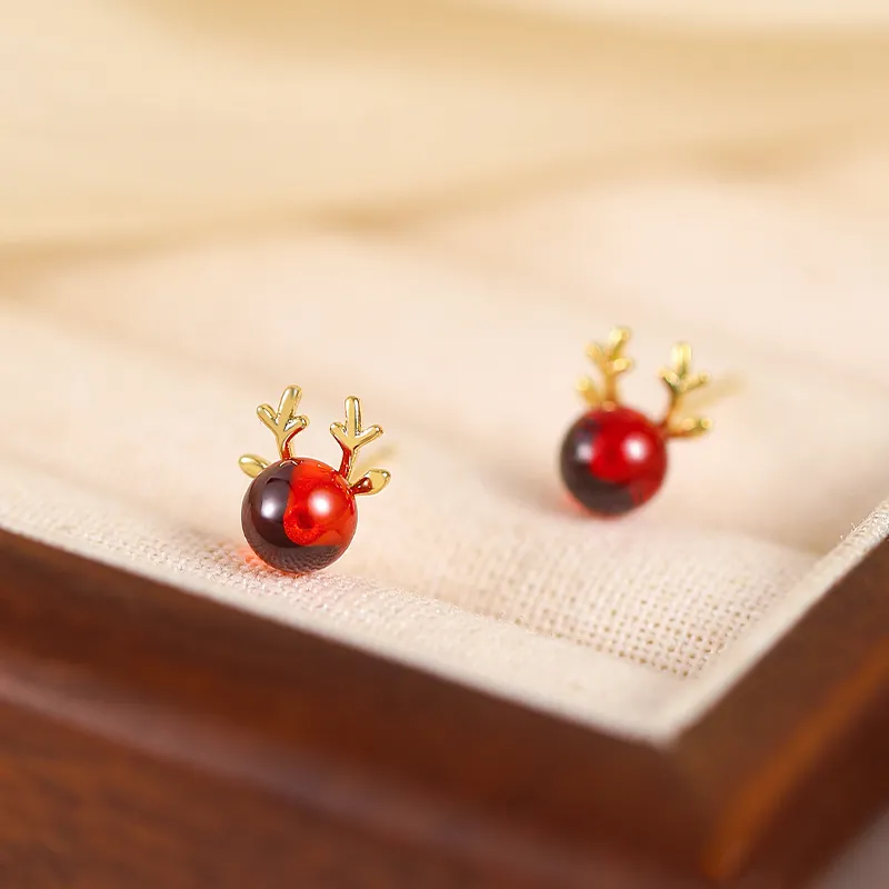 WAW Drip Glaze Stud Earrings Women's-4