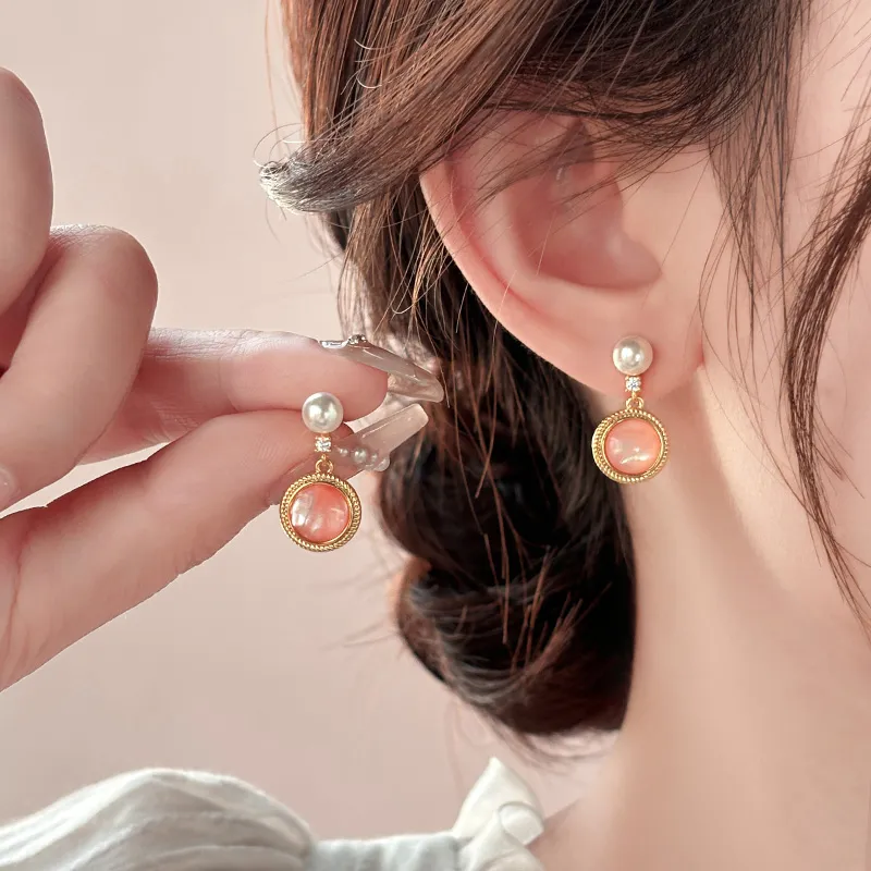 WAW Gold Plated Copper Earrings Women's-8
