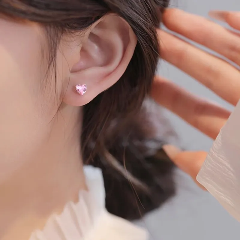 WAW S999 Fine Silver Stud Earrings Women's-5