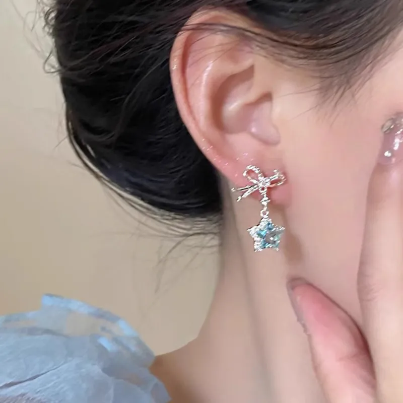 WAW Gold Plated Copper Earrings Women's-5