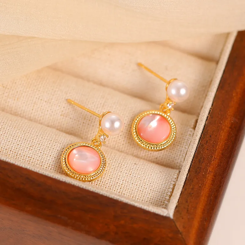 WAW Gold Plated Copper Earrings Women's-6