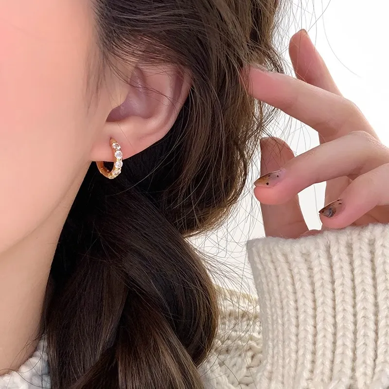 WAW Gold Plated Copper Earrings Women's-3