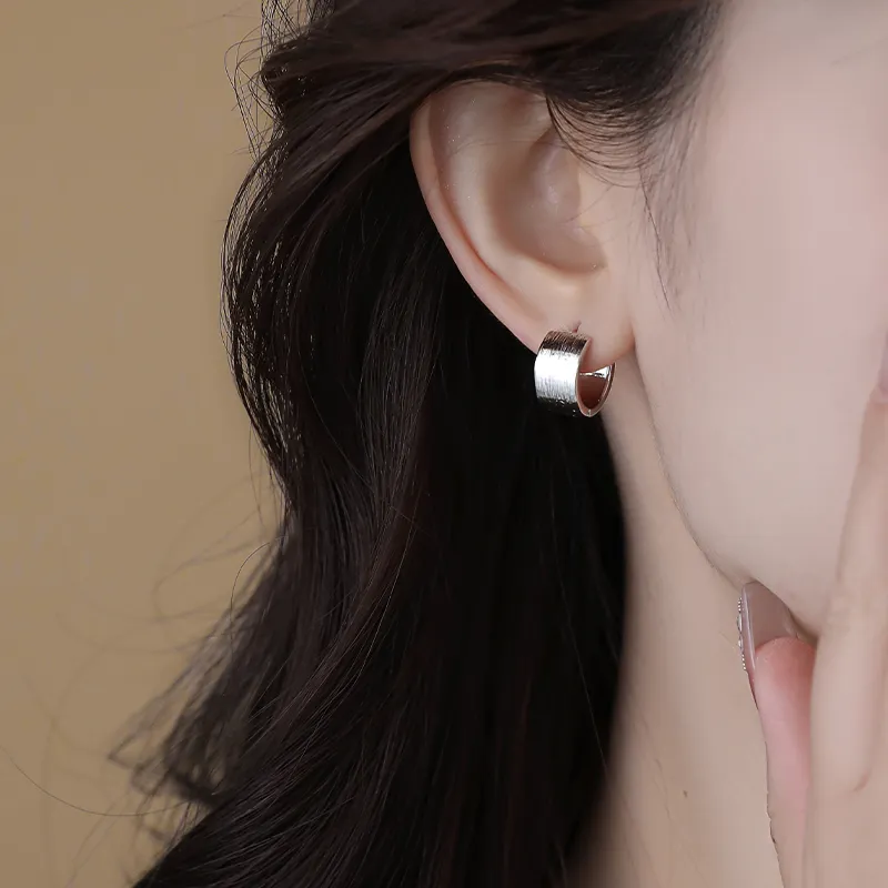 WAW Gold Plated Copper Earrings Women's-4