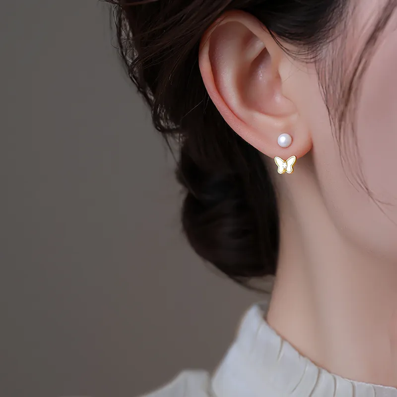 WAW Gold Plated Copper Earrings Women's-2