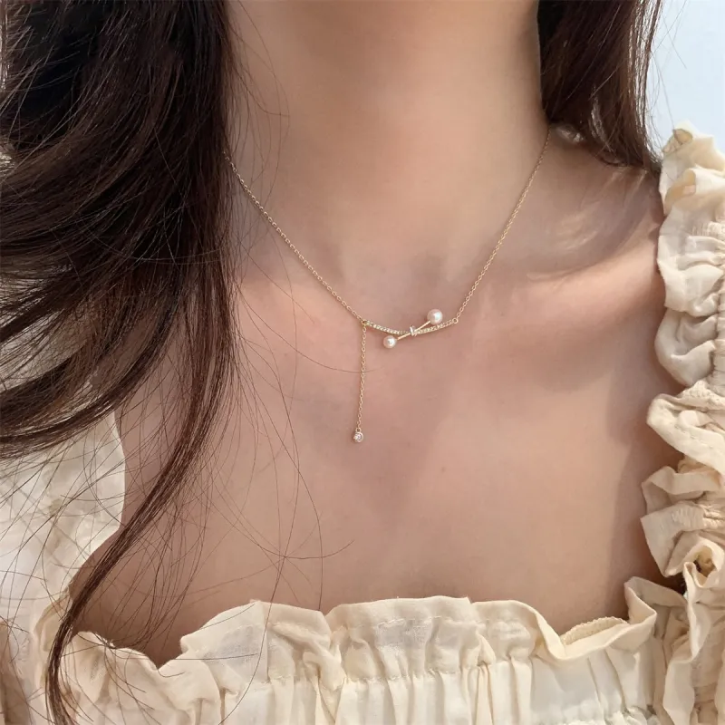 WAW Gold Plated Copper Necklaces Women's-1