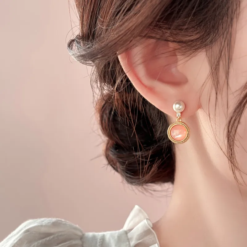 WAW Gold Plated Copper Earrings Women's-9