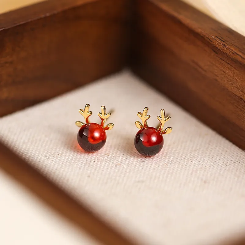 WAW Drip Glaze Stud Earrings Women's-2