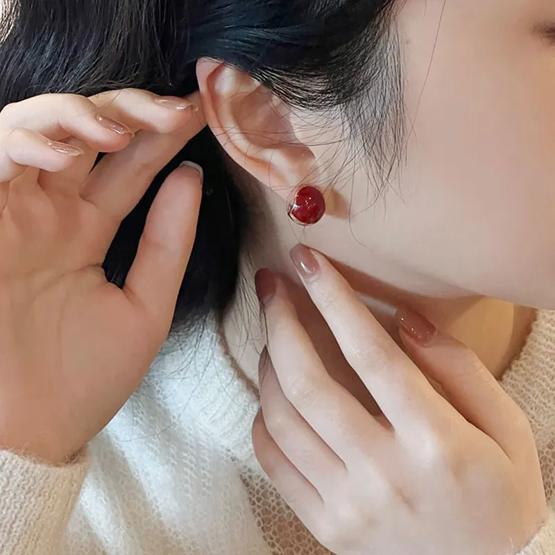 WAW Gold Plated Copper Earrings Women's-2