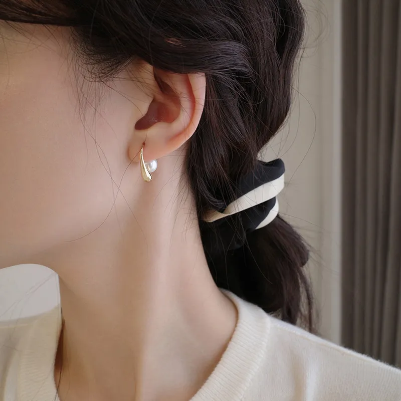 WAW Gold Plated Copper Earrings Women's-3